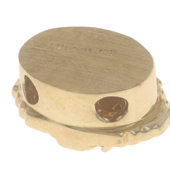 Yellow Gold Blue Sapphire Diamond Slide Charm - 14k Oval .37ctw - Picture 4 of 4